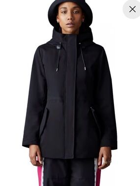 MACKAGE 
Arden Twill Rain Parka With Tunnel Hood - Women's